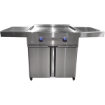 Turbo 32-Inch 2-Burner Propane Gas Teppanyaki - TEPANLP