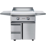 Twin Eagles 30-in Propane Teppanyaki Griddle On Deluxe Cart