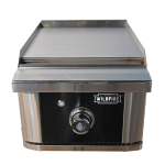 Wildfire Ranch Pro 15-in 1 Burner Black 304 SS Propane Side Griddle - WFSDGRD-BSS-LP
