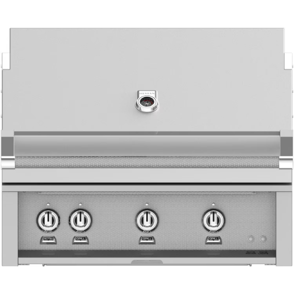 duttpack-2797 Hestan 36-Inch Built-In Propane Gas Grill W/ Rotisserie - Steeletto - GABR36-LP - Image 1