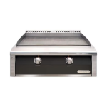 Alfresco 30-Inch Natural Gas Griddle in Jet Black Matte - AXE-30GT-NG-SM9005
