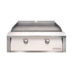 Alfresco 30-Inch Propane Griddle in Signal White Matte - AXE-30GT-LP-SM9003