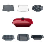 Brava 10-In-1 Touchscreen Countertop Smart Oven - Chefs Choice Set - BC03A-01 - Image 4