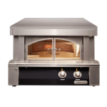 Alfresco 30-Inch Built-In Propane Outdoor Pizza Oven Plus in Jet Black Gloss - AXE-PZA-BI-LP-S9005