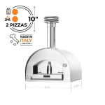 Fontana Forni Napoli Hybrid Pizza Oven - Stainless Steel - FTNAP-H-S - Image 4