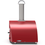 Alfa Moderno 2 Pizze Natural Gas Pizza Oven - Antique Red - FXMD-2P-MROR-U - Image 3