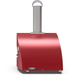 Alfa Moderno 3 Pizze Natural Gas Pizza Oven - Antique Red - FXMD-3P-MROR-U - Image 3