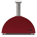 Alfa Moderno 3 Pizze Natural Gas Pizza Oven - Antique Red - FXMD-3P-MROR-U - Image 8