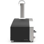 Alfa Futuro 2 Pizze Natural Gas Pizza Oven - Wrinkle Black - FXFT-2P-MNEGO-U - Image 4