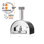 Fontana Forni Napoli Hybrid Pizza Oven - Anthracite - FTNAP-H-A - Image 4
