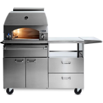 Lynx Professional Napoli 30-Inch Natural Gas Outdoor Pizza Oven On Mobile Kitchen Cart - LPZAF-NG - Image 2