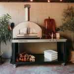 Fontana Forni Firenze Hybrid Pizza Oven on Cart - Anthracite - Image 18