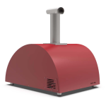 Alfa Moderno 5 Pizze Natural Gas Pizza Oven  - Antique Red - FXMD-5P-MROR-U - Image 6