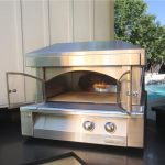 Alfresco 30-Inch Freestanding Countertop Natural Gas Outdoor Pizza Oven Plus in Luminous Orange - AXE-PZA-NG-S2005 - Image 2