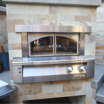 Alfresco 30-Inch Built-In Natural Gas Outdoor Pizza Oven Plus in Ultramarine Blue - AXE-PZA-BI-NG-S5002 - Image 2
