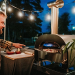 Fontana Forni Maestro 60 Gas Fired Pizza Oven on Mini Pizza Desk - Image 3