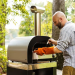 Fontana Forni Maestro 60 Gas Fired Pizza Oven on Mini Pizza Desk - Image 12