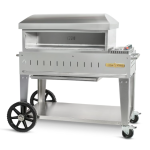Crown Verity 36-Inch Mobile Natural Gas Pizza Oven - CV-PZ36-MB-NG