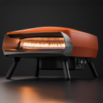 Witt Etna Rotante Propane Pizza Oven - Matte Orange - 80650066 - Image 6