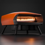 Witt Etna Rotante Propane Pizza Oven - Matte Orange - 80650066 - Image 7