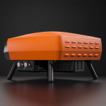 Witt Etna Rotante Propane Pizza Oven - Matte Orange - 80650066 - Image 8
