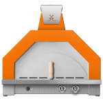 Hestan Campania 33-in Propane Pizza Oven w/ Color Kit in Citra