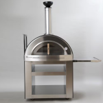 Forno Venetzia Torino 500 62-Inch Outdoor Wood-Fired Pizza Oven - Copper - Image 5
