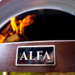 Alfa Nano 23-Inch Outdoor Countertop Wood-Fired Pizza Oven - Copper - FXMD-S-LRAM - Image 4