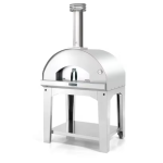 Fontana Forni Mangiafuoco Wood-Fired Pizza Oven - Stainless - FTMF-S - Image 11