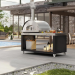 Fontana Forni Mangiafuoco Wood-Fired Pizza Oven - Stainless - FTMF-S - Image 12