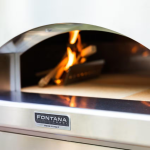 Fontana Forni Marinara Wood-Fired Pizza Oven On Cart - Anthracite - FTMARIN-A - Image 2