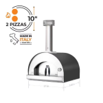 Fontana Forni Margherita Wood-Fired Pizza Oven On Cart - Stainless - FTMAR-S - Image 5