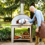 Fontana Forni Marinara Wood-Fired Pizza Oven - Red - FTMARIN-R - Image 10