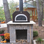 Chicago Brick Oven CBO-750 Countertop Wood Fired Pizza Oven - Silver - CBO-O-CT-750-SV - Image 2