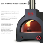 WPPO Infinity 66 Hybrid Refractory Cooking Oven - Olive Green - WKI66-OG - Image 2