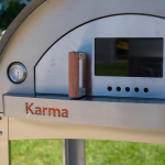 WPPO Karma 32-in Wood Fired Pizza Oven w/ Stainless Steel Cart - WKK-02S - Image 2