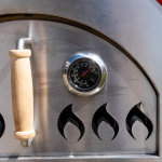 WPPO Hybrid 25-in Wood/Gas-Fired Oven - Red - WKE-04WG-RED - Image 3