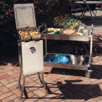 Bayou Classic 4 Gallon Stainless Steel Propane Gas Fryer With Two Stainless Steel Baskets - Image 2