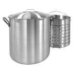 Bayou Classic 80 Qt Stockpot With Basket
