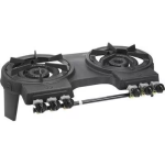 Portable Cast Iron Double Propane Burner