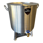 High Performance Cookers 120 Quart Powered Seafood/Crawfish Cooker - PW120-BTJ-VLV075 - Image 2