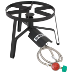Bayou Classic High Pressure Propane Jet Burner With Flame Spreader