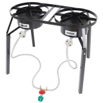 Bayou Classic Cookers With Extension Legs Dual High Pressure Gas Burner Cooker
