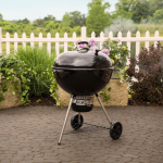 Weber Master Touch 26-Inch Charcoal Grill w/ Gourmet BBQ System Cooking Grate - Black - 1500064 - Image 2