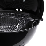 Weber Master Touch 26-Inch Charcoal Grill w/ Gourmet BBQ System Cooking Grate - Black - 1500064 - Image 9