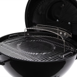Weber Master Touch 26-Inch Charcoal Grill w/ Gourmet BBQ System Cooking Grate - Black - 1500064 - Image 10