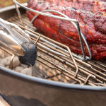 Weber Master Touch 26-Inch Charcoal Grill w/ Gourmet BBQ System Cooking Grate - Smoke - 1500065 - Image 11