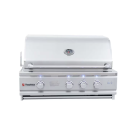 RCS Cutlass Pro 30 Inch Built-In Propane Grill w/ Ceramic Briquette Tray Flame Tamers -RON30BLP