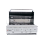 RCS Cutlass Pro 30 Inch Built-In Propane Grill w/ Ceramic Briquette Tray Flame Tamers -RON30BLP - Image 5