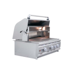 RCS Cutlass Pro 30 Inch Built-In Propane Grill w/ Ceramic Briquette Tray Flame Tamers -RON30BLP - Image 11